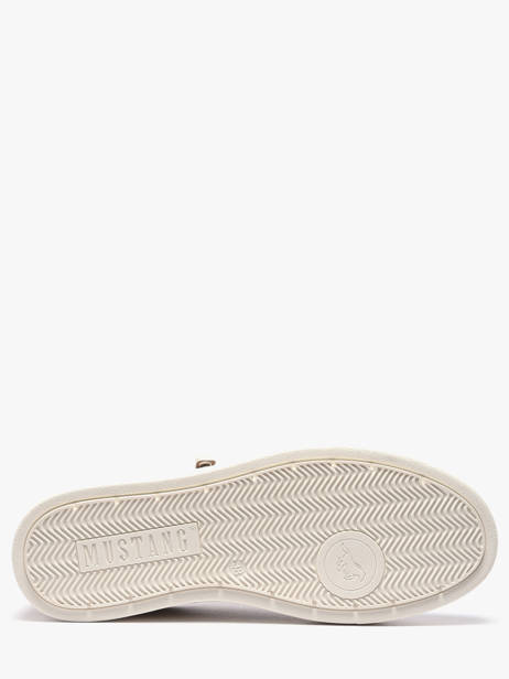 Sneakers Mustang Beige women M0032006 ander zicht 4